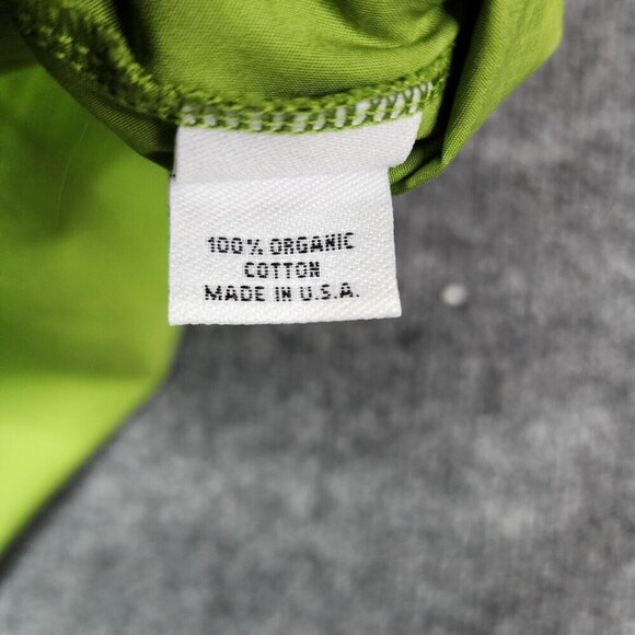 Bryn Walker Womens XS Dress Organic Cotton Short Sleeve Button Down Lagenlook - Picture 7 of 13